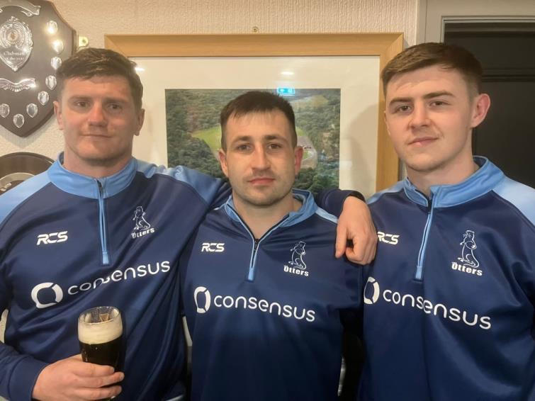 Narberth try scorers - Tom Powell, Lewys Gibby and Ilan Phillips